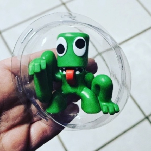 2024 PhatMojo Official Rainbow Friends Mini Figures Series 2 Green - Picture 2 of 9